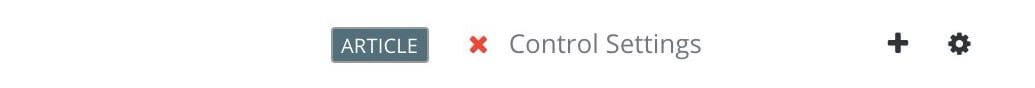 An article with a red cross to indicate that Paligo will delete the article from Zendesk upon publishing.