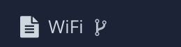 Topic shown in Content Manager. It has a page icon to show it is a topic. Next to the topic name is a white branch symbol.