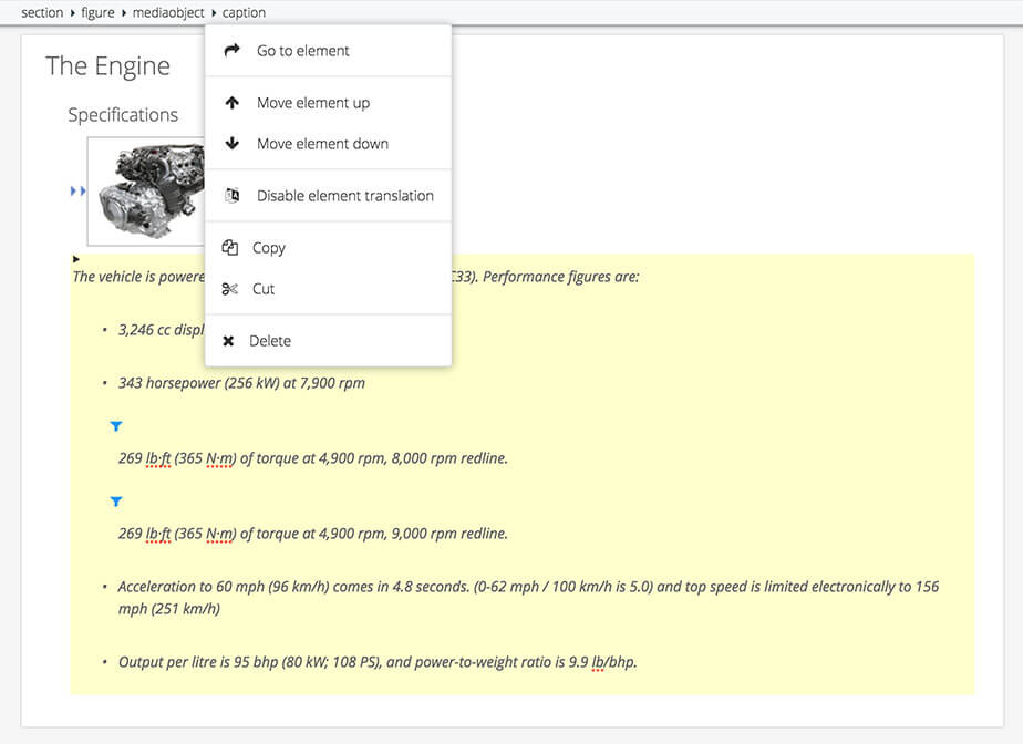 Topic editing
