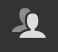 Icon with two heads. It is the share icon.
